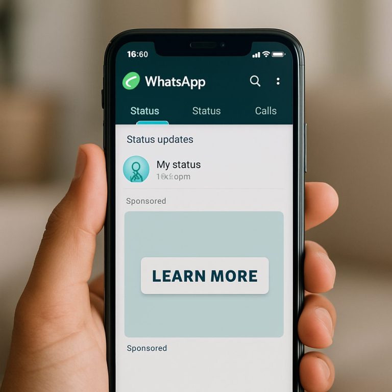 La publicité Meta s’invite dans vos conversations WhatsApp